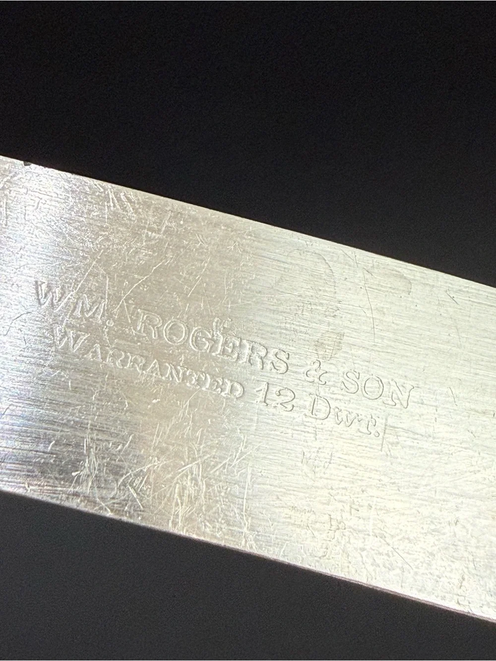 Wm Rogers antique wm
